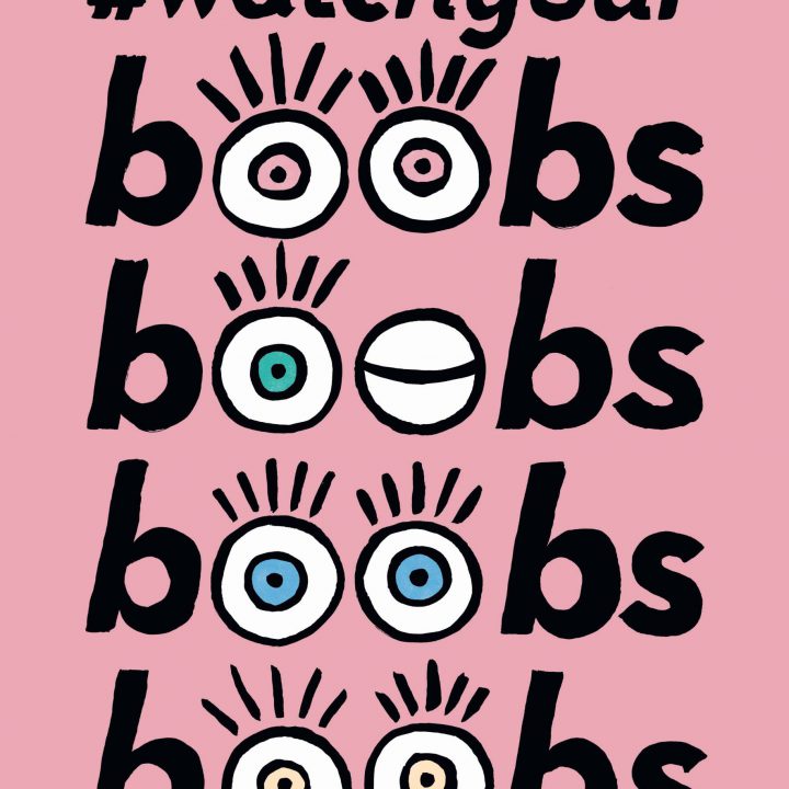 Watch your boobs!