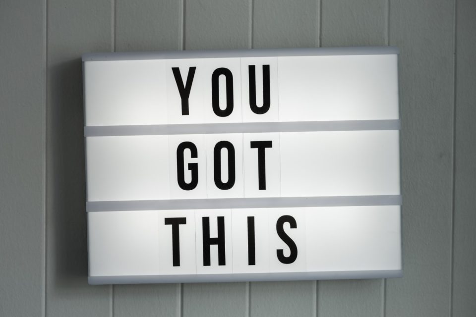 Gesundheitserreger You Got This Schild Shutterstock_GillianVann 