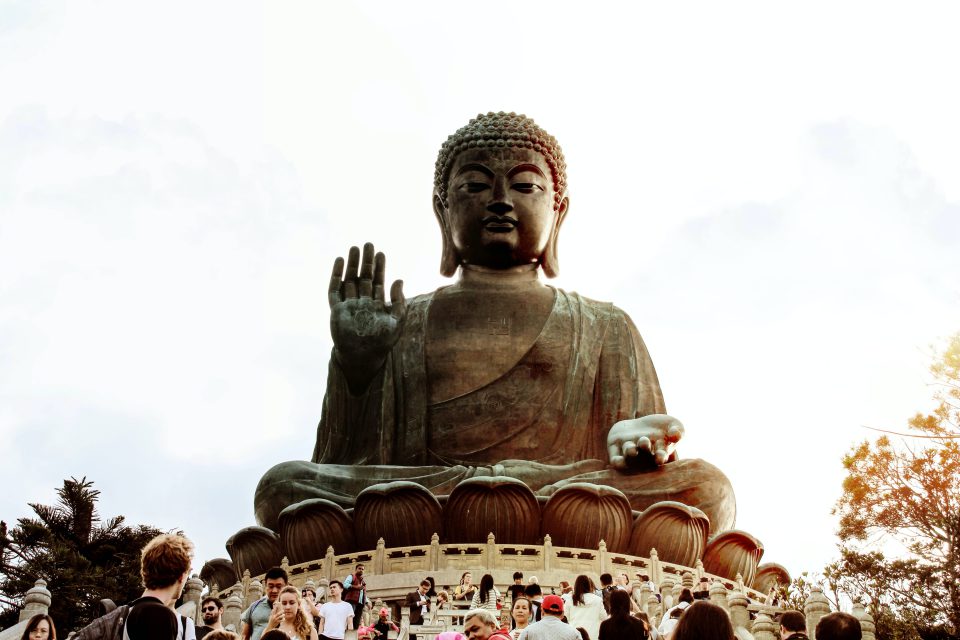 große Buddha-Statue