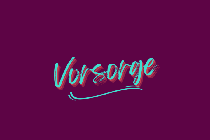 Vorsorge