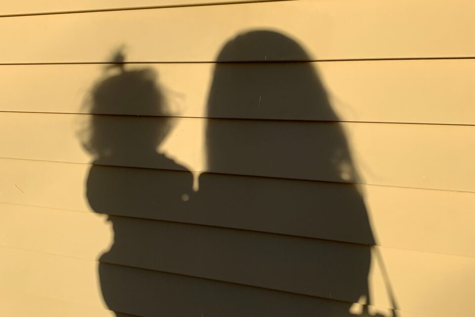  X Mama Mit Kind Schatten