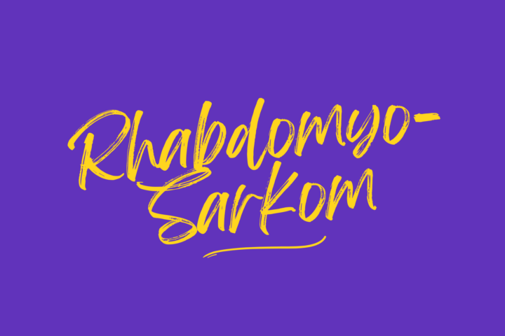 Rhabdomyosarkom 