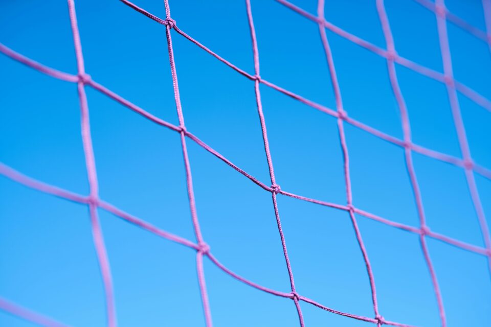 Vernetzung macht stark – besonders, wenn sie europäische Grenzen überschreitet und alle Akteur:innen im Gesundheitswesen einbindet. (Foto: Pexels/Enginakyurt) Netz vor blauem Himmel